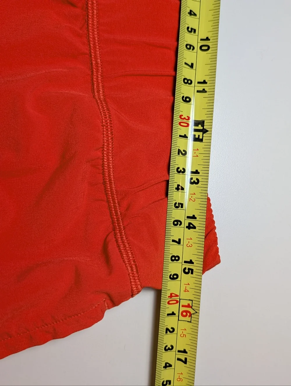 Cotopaxi Woman's LargeElastic Waist Orange Shorts - Picture 6 of 8